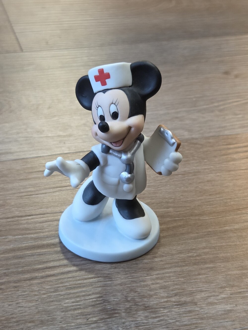 Vintage Disney Minnie Mouse Nurse Porcelain Ceramic Figurine Sri Lanka